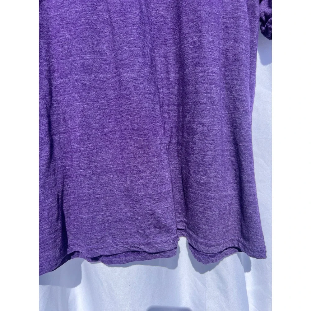Minnesota State Mavericks T-Shirt Purple Heather Graphic Tee Mens XX Large - Picture 5 of 12